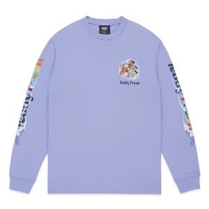 TeddyFresh x Looney Tunes Flames Long Sleeve Tee